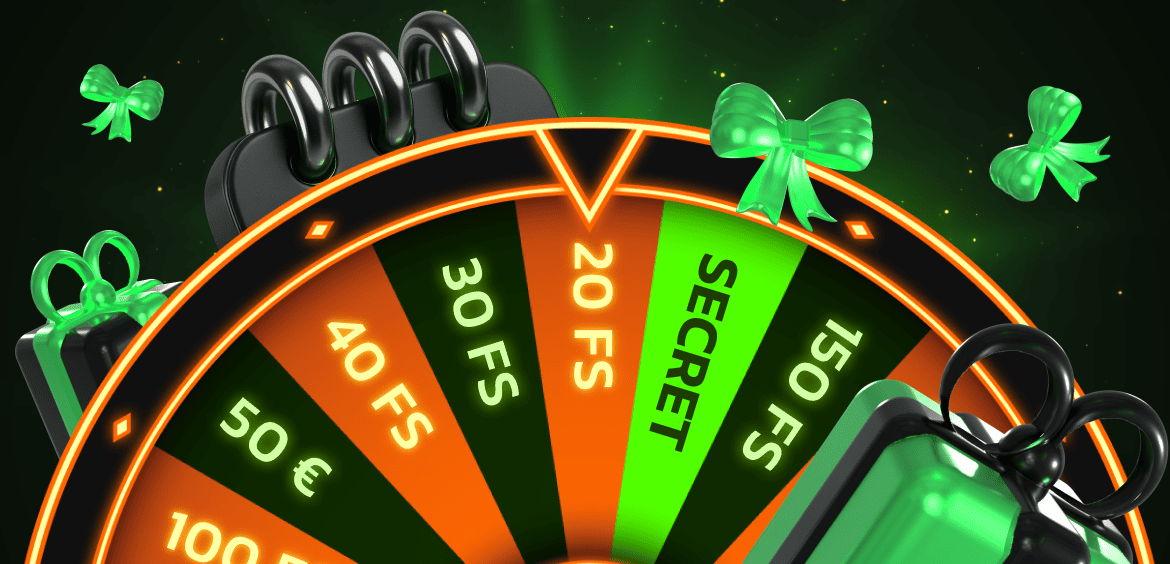 €500 in Fortune Wheel